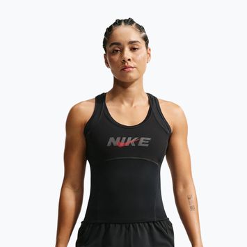 Tricou de antrenament pentru femei Nike One black/black/university red/white