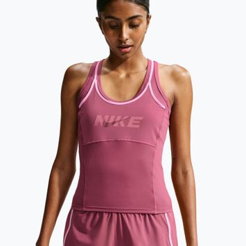 Tricou de antrenament pentru femei Nike One pink smoke/pink rise/mystic dates/white