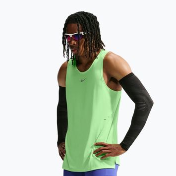 Tricou de alergare pentru bărbați Nike Stride volt/light silver