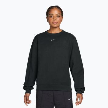 Bluză pentru femei Nike Studio Fleece total black/sail