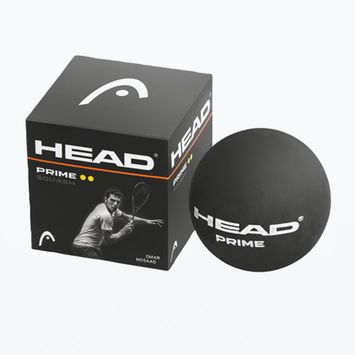 HEAD sq Prime Squash Ball 1pc negru 287306