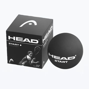 Minge de squash HEAD sq Start Squash Ball 1pc negru 287346