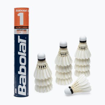 Volan de badminton BABOLAT 1 x12 (78) alb 133786