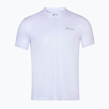 Tricou polo BABOLAT Play pentru bărbați, alb 3MP1021