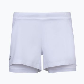 Pantaloni scurți de tenis pentru femei Babolat Exercise alb/alb