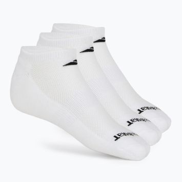 Șosete Babolat Invisible 3 perechi S25 white/ white