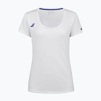 Femei Babolat Play Play Cap Sleeve Top alb / alb