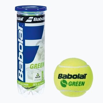 Mingi de tenis Babolat Green 3 buc. yellow