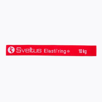 Exercițiu elastic Sveltus Elasti'ring roșu 0026