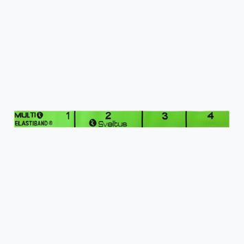 Sveltus exercițiu elastic Multi Elastiband verde 0103