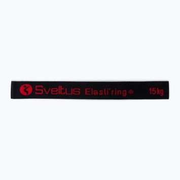 Sveltus exercițiu inel elastic negru 0155