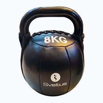 Kettlebell Sveltus Soft PU 8 kg black