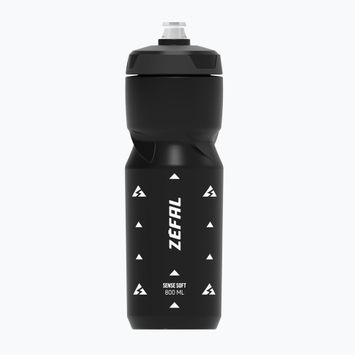 Bidon de bicicletă Zefal Sense Soft 80 Bottle negru ZF-157K