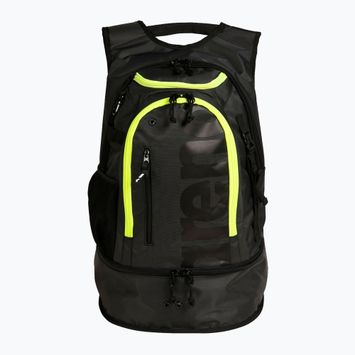 Rucsac de înot arena Fastpack 3.0 40 l dark smoke/neon yellow