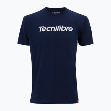 Tricou de tenis pentru copii Tecnifibre Team Cotton Tee marine