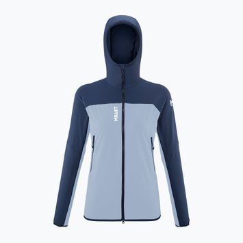 Geacă softshell pentru femei Millet Fusion XCS Hoodie iceberg/saphir