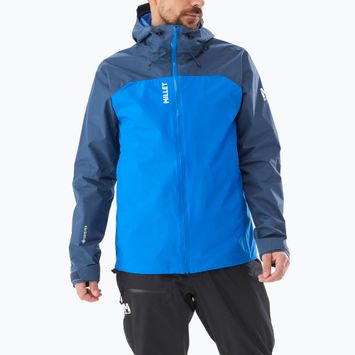 Geacă de ploaie pentru bărbați Millet Seneca GTX 2L icon blue/dark denim
