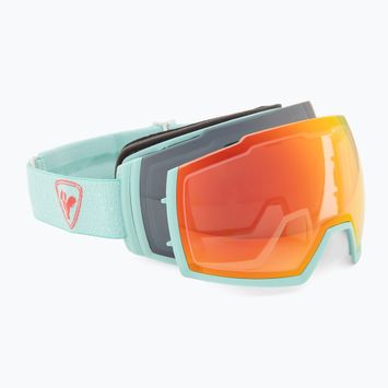 Ochelari de schi pentru femei Rossignol Magne'lens W blue/silver mirror/orange