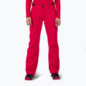 Pantaloni de schi pentru femei Rossignol Staci ruby red