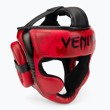 Cască de box Venum Elite Red Camo