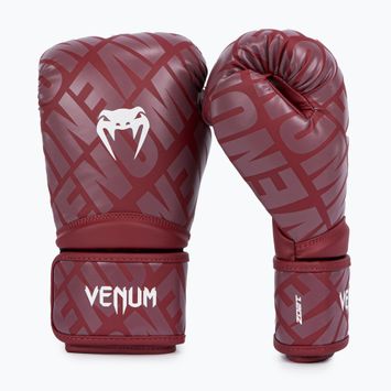 Mănuși de box Venum Contender 1.5 XT Boxing burgundy/white