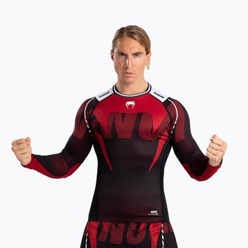 Longsleeve pentru bărbați Venum Adrenaline Rashguard black/red