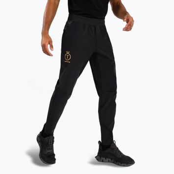 Pantaloni de antrenament pentru bărbați Venum x Ilia Topuria Unmatched black/gold