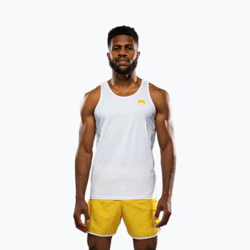 Tricou de antrenament pentru bărbați Venum Octane alb/galben vibrant