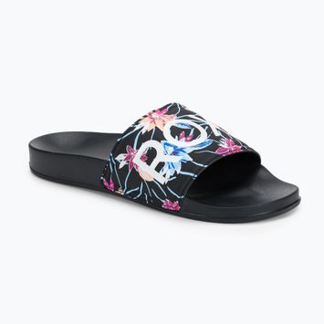 Flip-flops pentru femei ROXY Slippy II 2021 black/azela pink