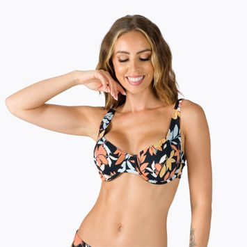 Costum de baie top ROXY Beach Classics Underwired D-Cup 2021 anthracite/island vibes