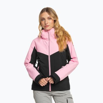 Jachetă de snowboard pentru femei ROXY Free Jet Block Free Jet roz înghețată