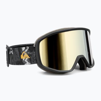 Ochelari de snowboard Quiksilver Harper jagged peak black/gold
