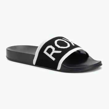 Papuci pentru femei ROXY Slippy Knit black
