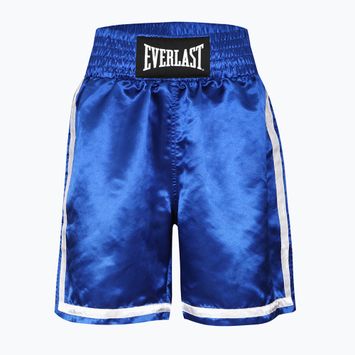 Pantaloni scurți de box EVERLAST Comp Boxe Short, albastru, EV1090 BLU/WHT-S