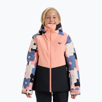 Geacă de snowboard pentru femei  ROXY Silverwinter Girl pink salt prima