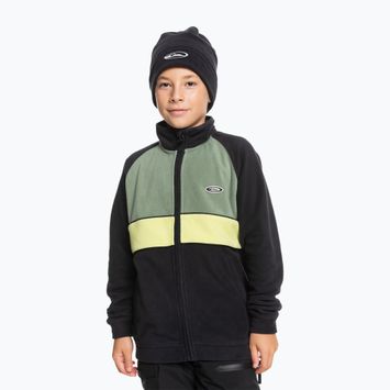 Bluză de snowboard pentru copii Quiksilver Explore Fleece true black