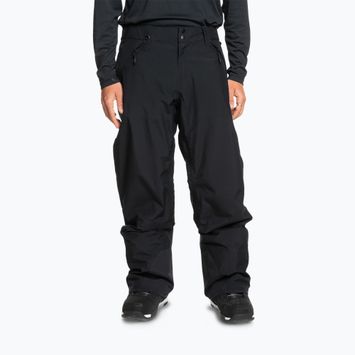 Pantaloni de snowboard pentru bărbați Quiksilver Forever Stretch Gore-Tex true black