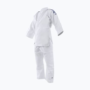 Costum de judo pentru copii adidas Flash Evolution alb J200E