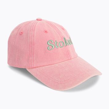 Șapcă de baseball pentru femei Billabong Stacked pink sunset
