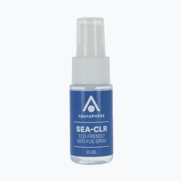 Lichid anti-evaporare Aquasphere Sea Clr Anti-Fog Spray 35 ml transparent blue