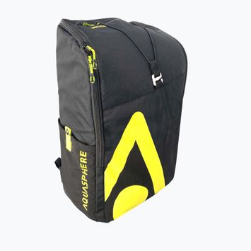 Rucsac pentru piscină AquaSphere 30 l negru/galben aprins