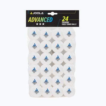 JOOLA Advanced Training 40+ mingi de tenis de masă 24 buc alb