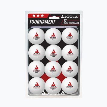 JOOLA Tournament mingi de tenis de masă 40+ 12 buc. alb