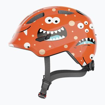 Cască de ciclism pentru copii ABUS Smiley 3.0 orange monster