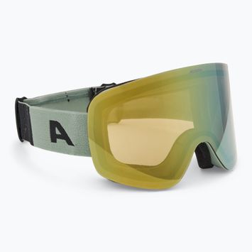 Ochelari de schi Alpina Penken Q-Lite willow/ green matt/ gold