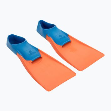 Labe de înot Aquafeel Swim Fin Floating roz. 24-26 orange