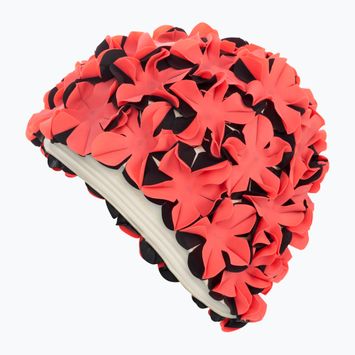 Cască de înot pentru femei  Fashy Flowers red / black