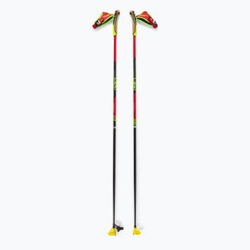 Bețe pentru schi fond LEKI PRC 750 bright red/ neon yellow/ black