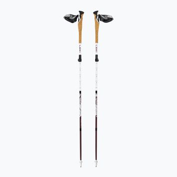 Bețe de trekking LEKI Cross Trail FX Superlite Compact white/mint/black