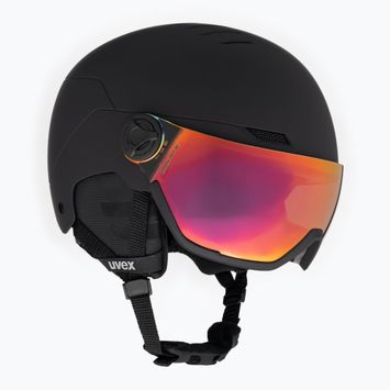 Cască de schi UVEX Wanted Visor negru 56/6/262/1005